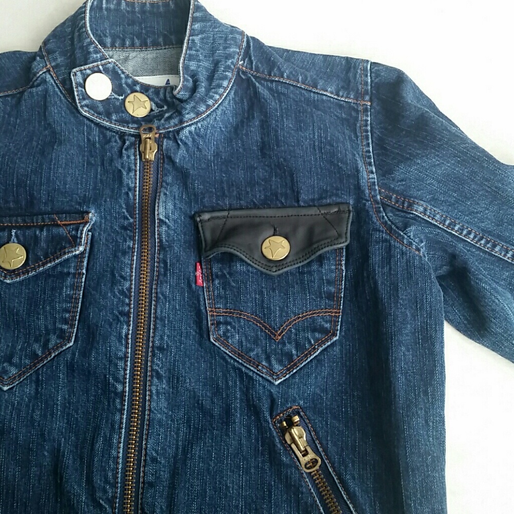 Levi's Denim Bomber Jacket sz S